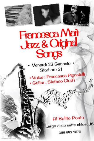 Apericena jazz e bossa a Roma Garbatella